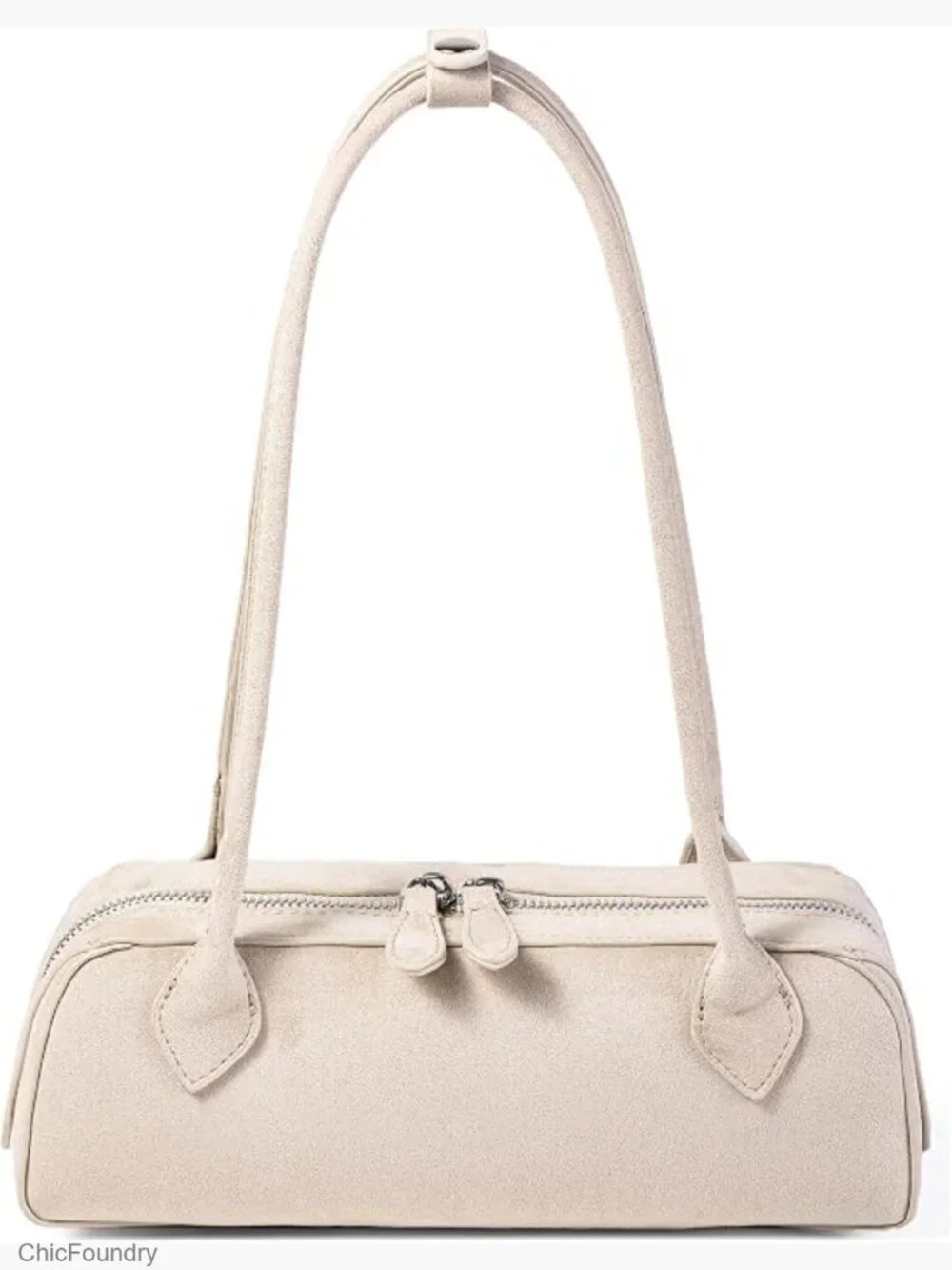 Faux Suede Hobo Bag Shoulder Purse Satchel Work Travel